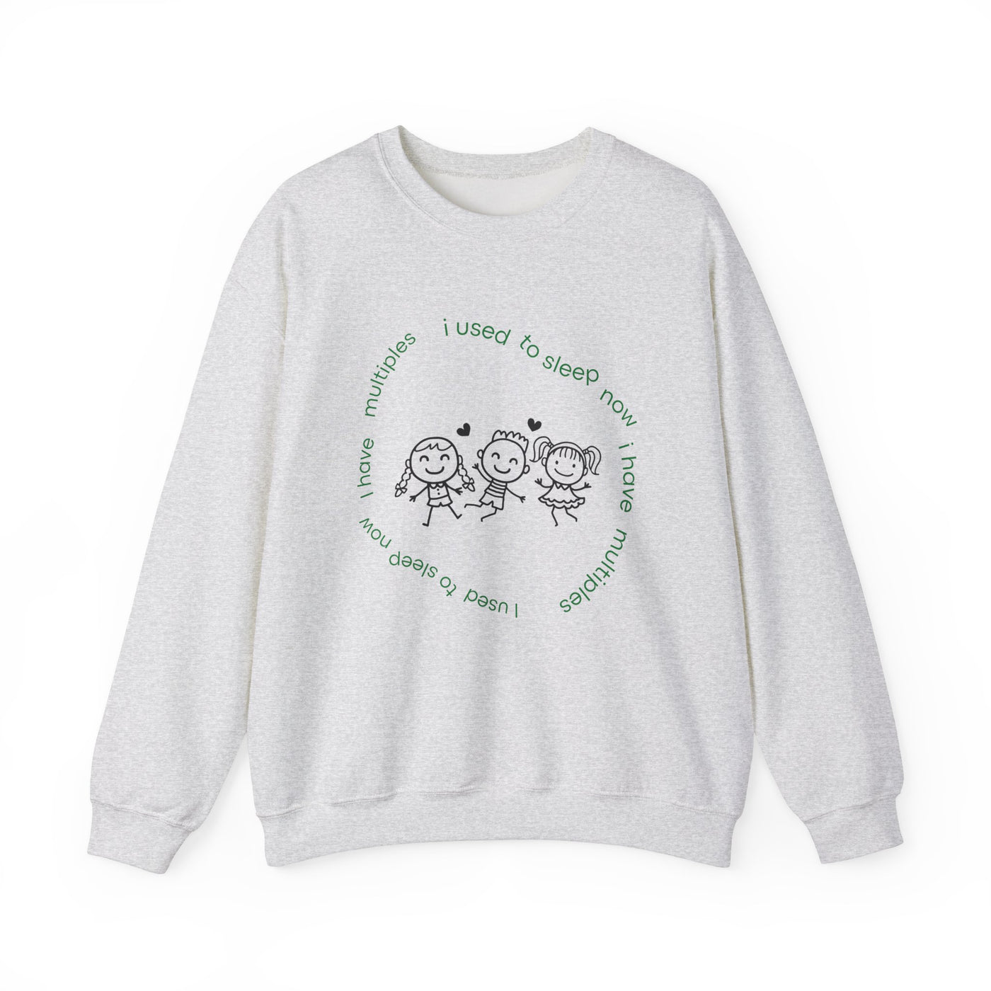 I Used to Sleep, Now I Have Multiples – Funny Twin Parent Sweatshirt - Sigma Nine Store  Ash / S-Dark Chocolate / S-Light Blue / S-Light Pink / S-White / S-Black / S-Ash / M-Dark Chocolate / M-Light Blue / M-Light Pink / M 