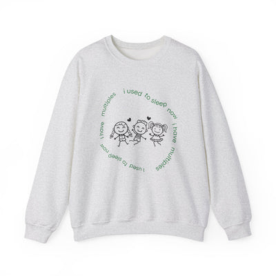 I Used to Sleep, Now I Have Multiples – Funny Twin Parent Sweatshirt - Sigma Nine Store  Ash / S-Dark Chocolate / S-Light Blue / S-Light Pink / S-White / S-Black / S-Ash / M-Dark Chocolate / M-Light Blue / M-Light Pink / M 