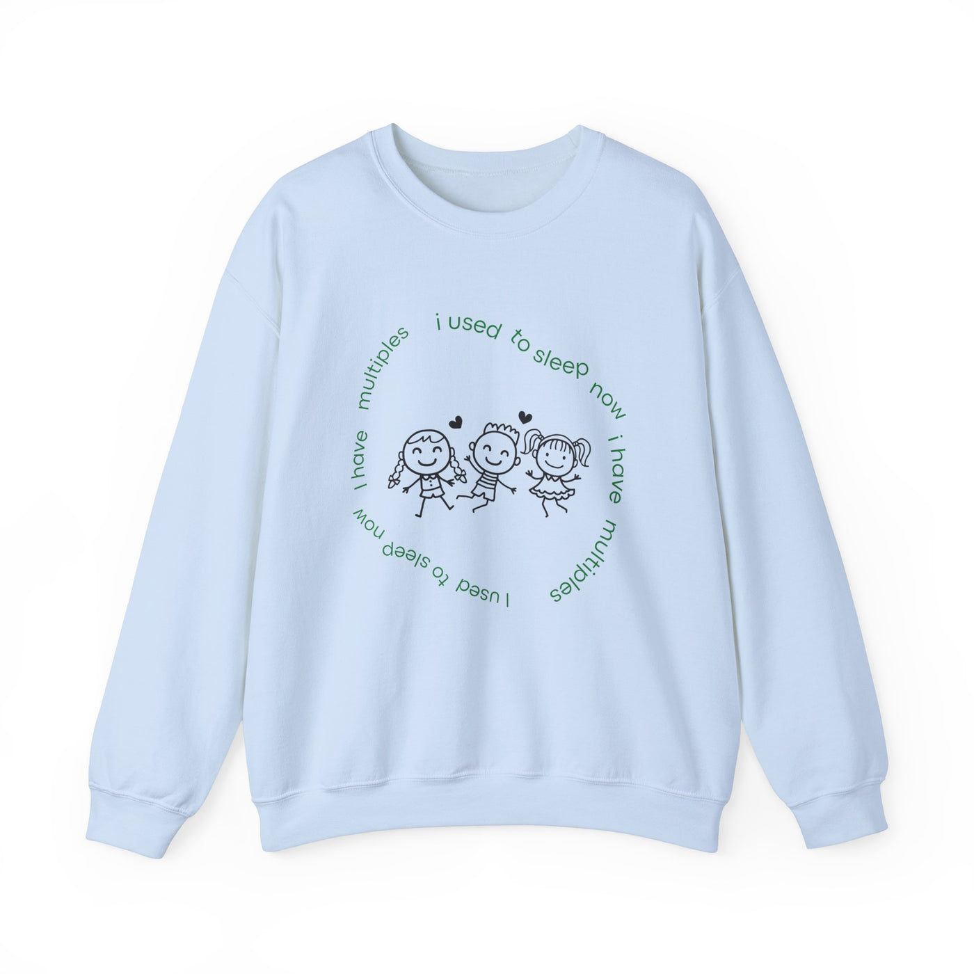 I Used to Sleep, Now I Have Multiples – Funny Twin Parent Sweatshirt - Sigma Nine Store  Ash / S-Dark Chocolate / S-Light Blue / S-Light Pink / S-White / S-Black / S-Ash / M-Dark Chocolate / M-Light Blue / M-Light Pink / M 