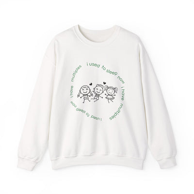 I Used to Sleep, Now I Have Multiples – Funny Twin Parent Sweatshirt - Sigma Nine Store  Ash / S-Dark Chocolate / S-Light Blue / S-Light Pink / S-White / S-Black / S-Ash / M-Dark Chocolate / M-Light Blue / M-Light Pink / M 