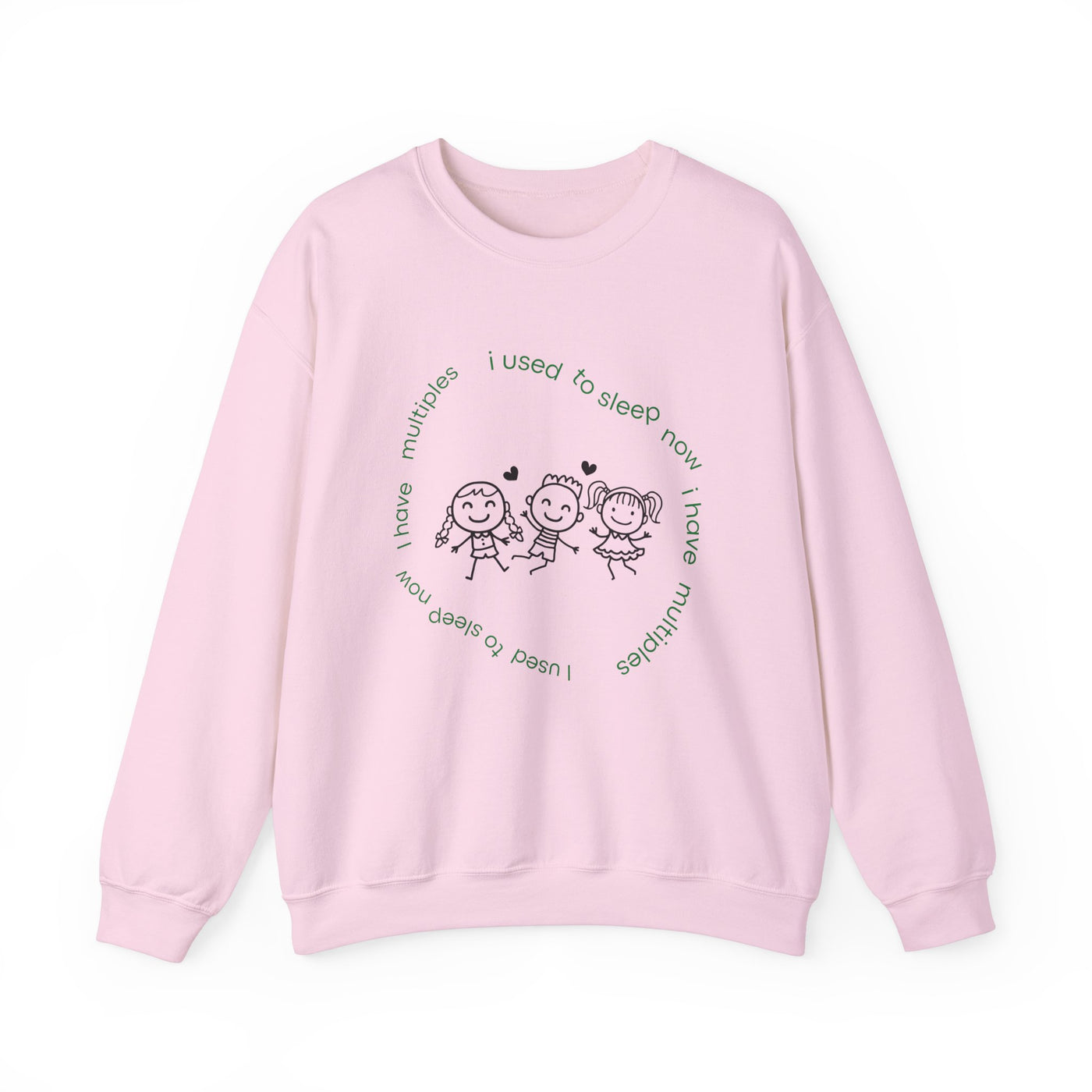 I Used to Sleep, Now I Have Multiples – Funny Twin Parent Sweatshirt - Sigma Nine Store  Ash / S-Dark Chocolate / S-Light Blue / S-Light Pink / S-White / S-Black / S-Ash / M-Dark Chocolate / M-Light Blue / M-Light Pink / M 