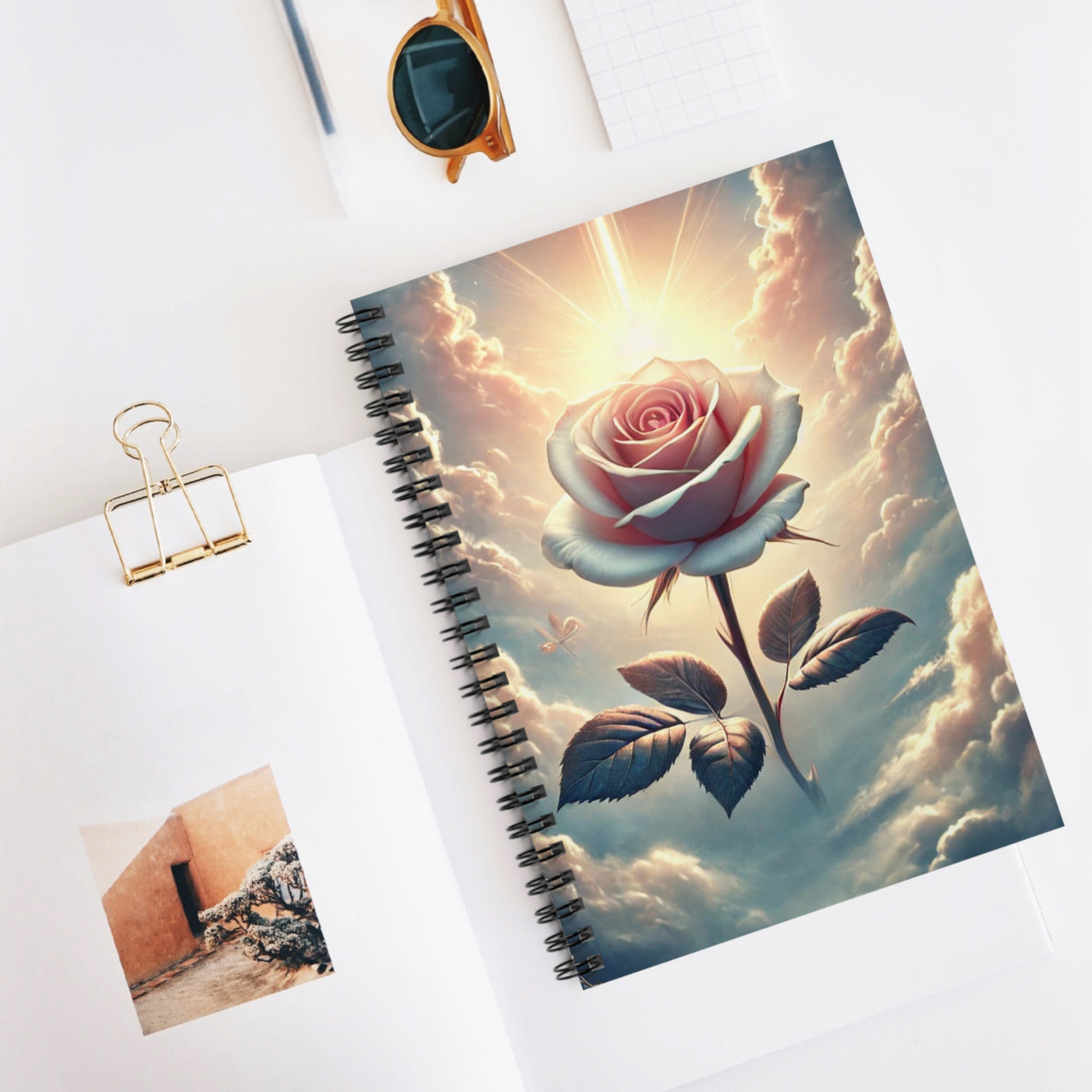 Spiral Notebook 22 - Ruled Line - Sigma Nine Store  One Size 